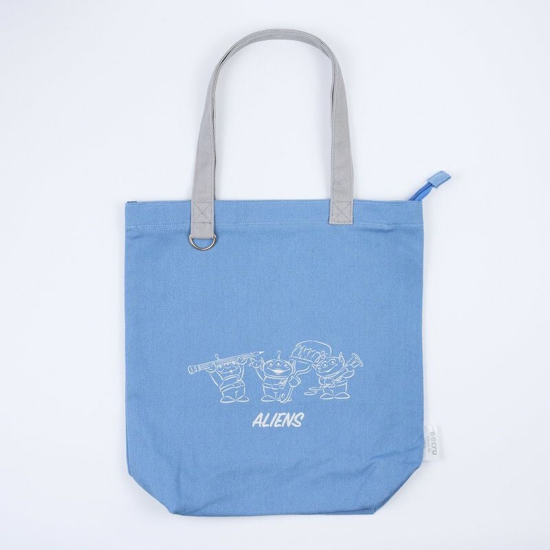 ディズニー トイストーリー エイリアン トート トートバッグ エクル フルネスライフ 水色 青 ネイビー