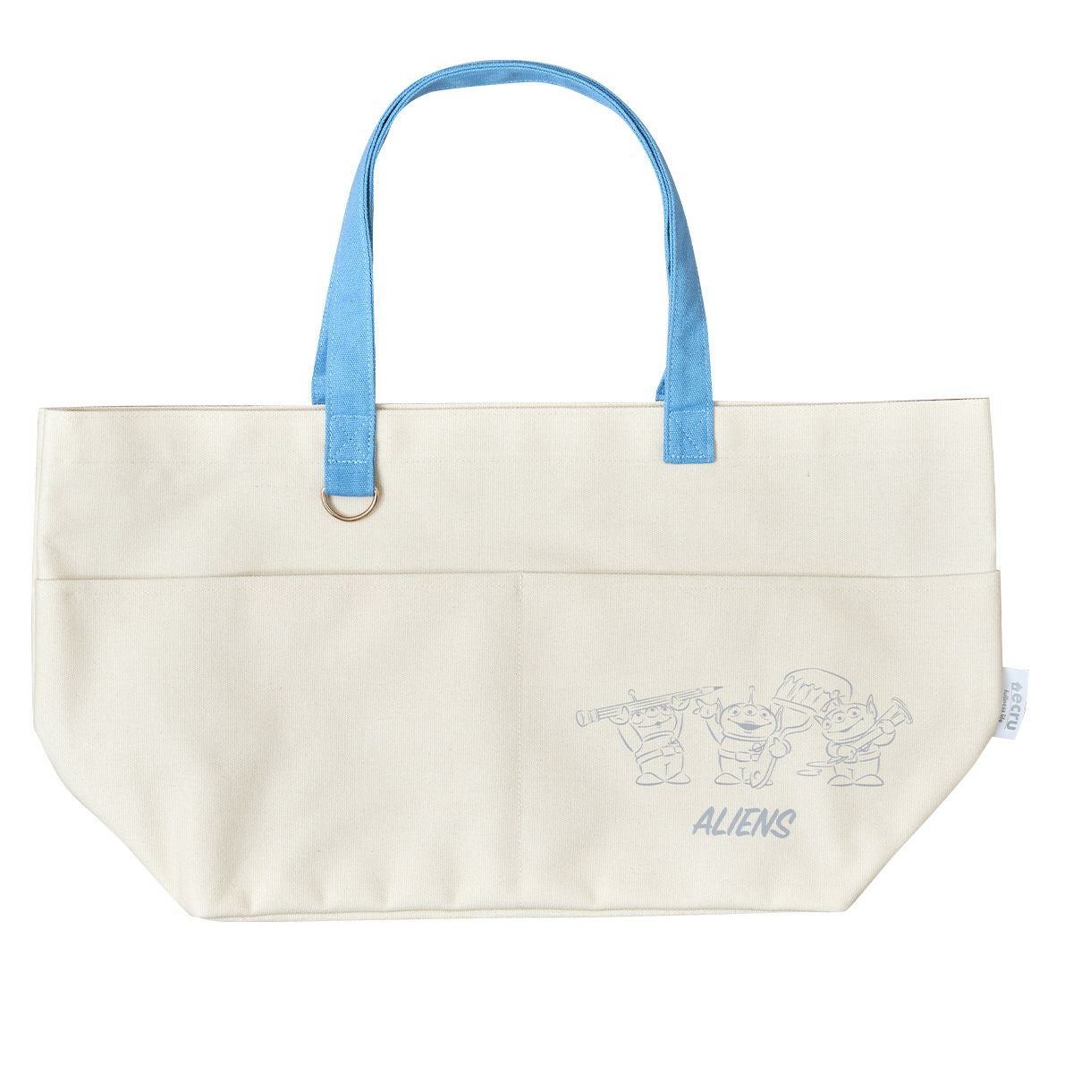 ディズニー トイストーリー エイリアン トート トートバッグ エクル フルネスライフ 水色 青 ネイビー