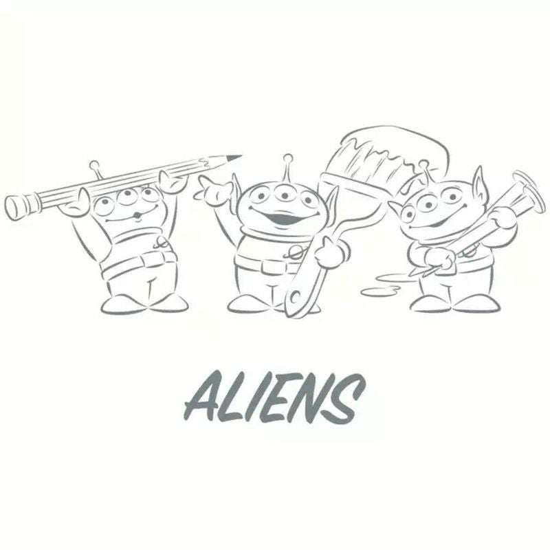 ディズニー エクル フルネスライフ 3段ラック エイリアン