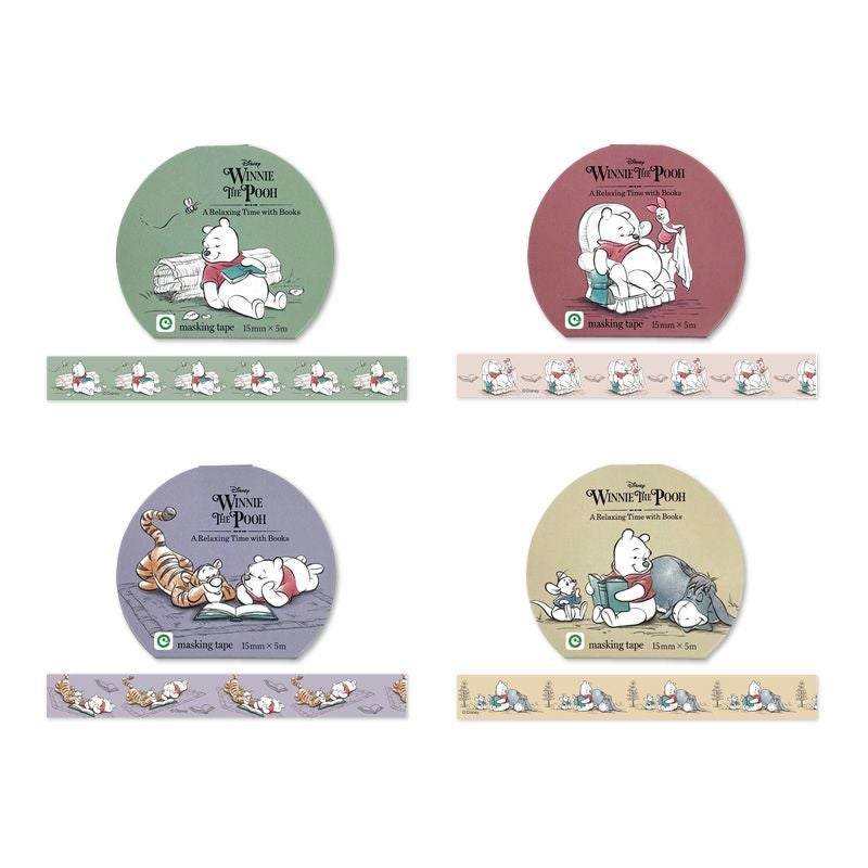 アイアップ公式通販】くまのプーさん マスキングテープ A Relaxing