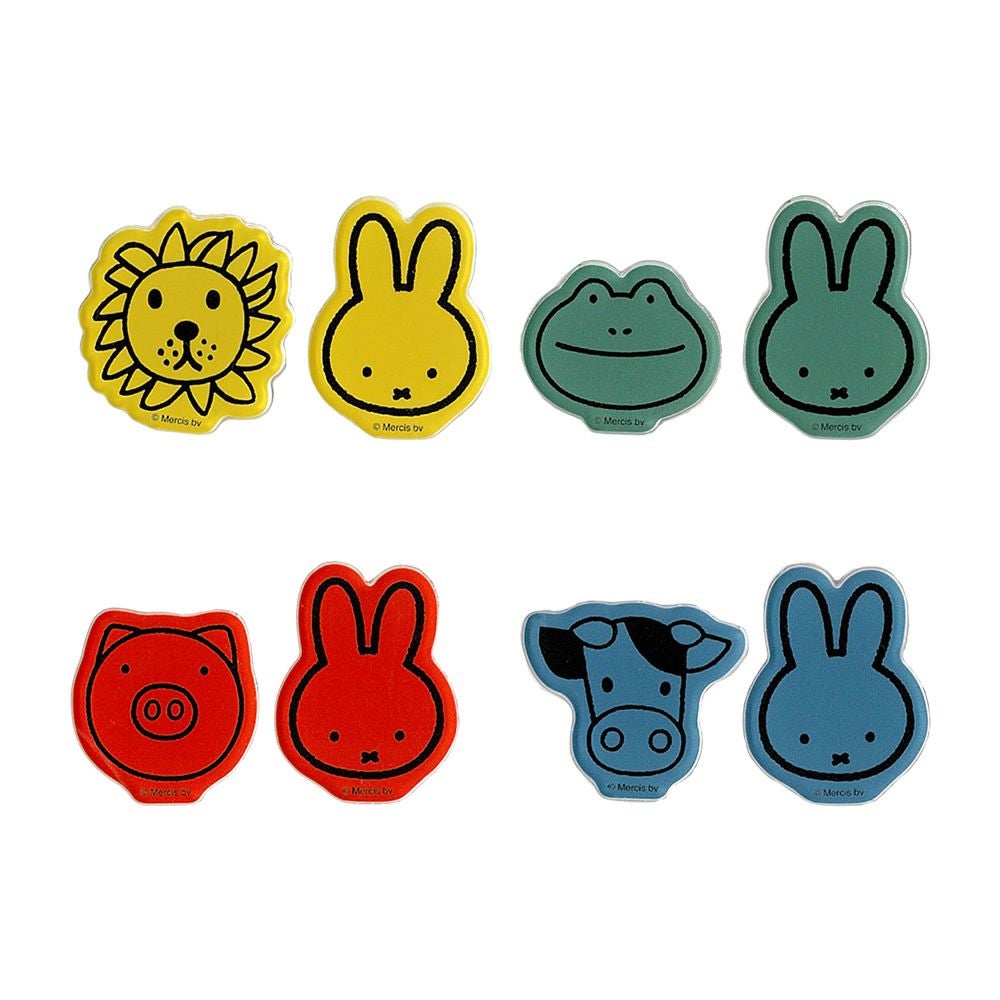 アイアップ公式通販】ミッフィー＆アニマルズ アクリルマグネット