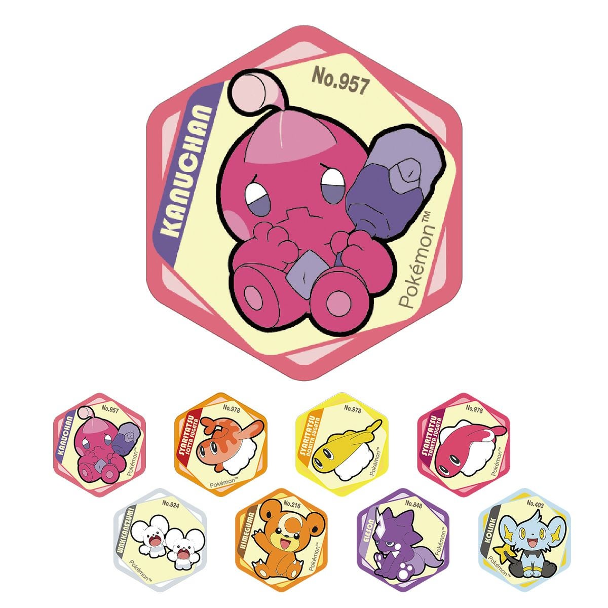 アイアップ公式通販】ポケットモンスター ハニカムアクリルマグネット