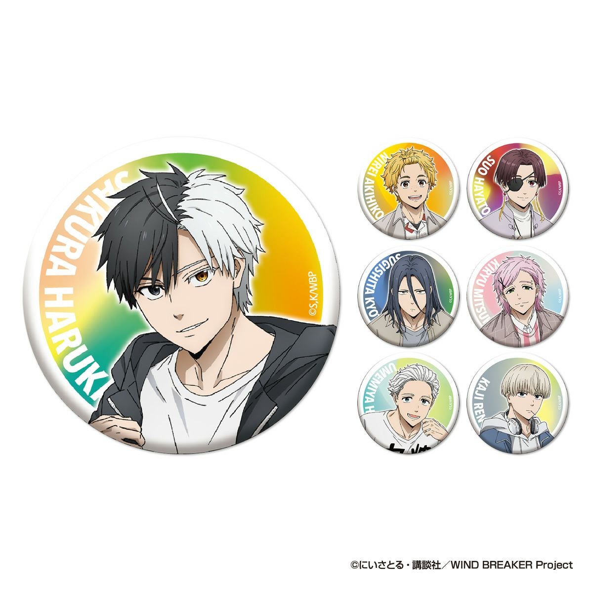 アイアップ公式通販】TVアニメ『WIND BREAKER』 ぷちふれ