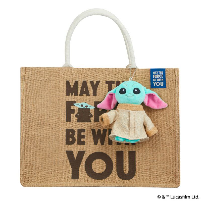 アイアップ公式通販】STAR WARS グローグー ジュートバッグ マスコット