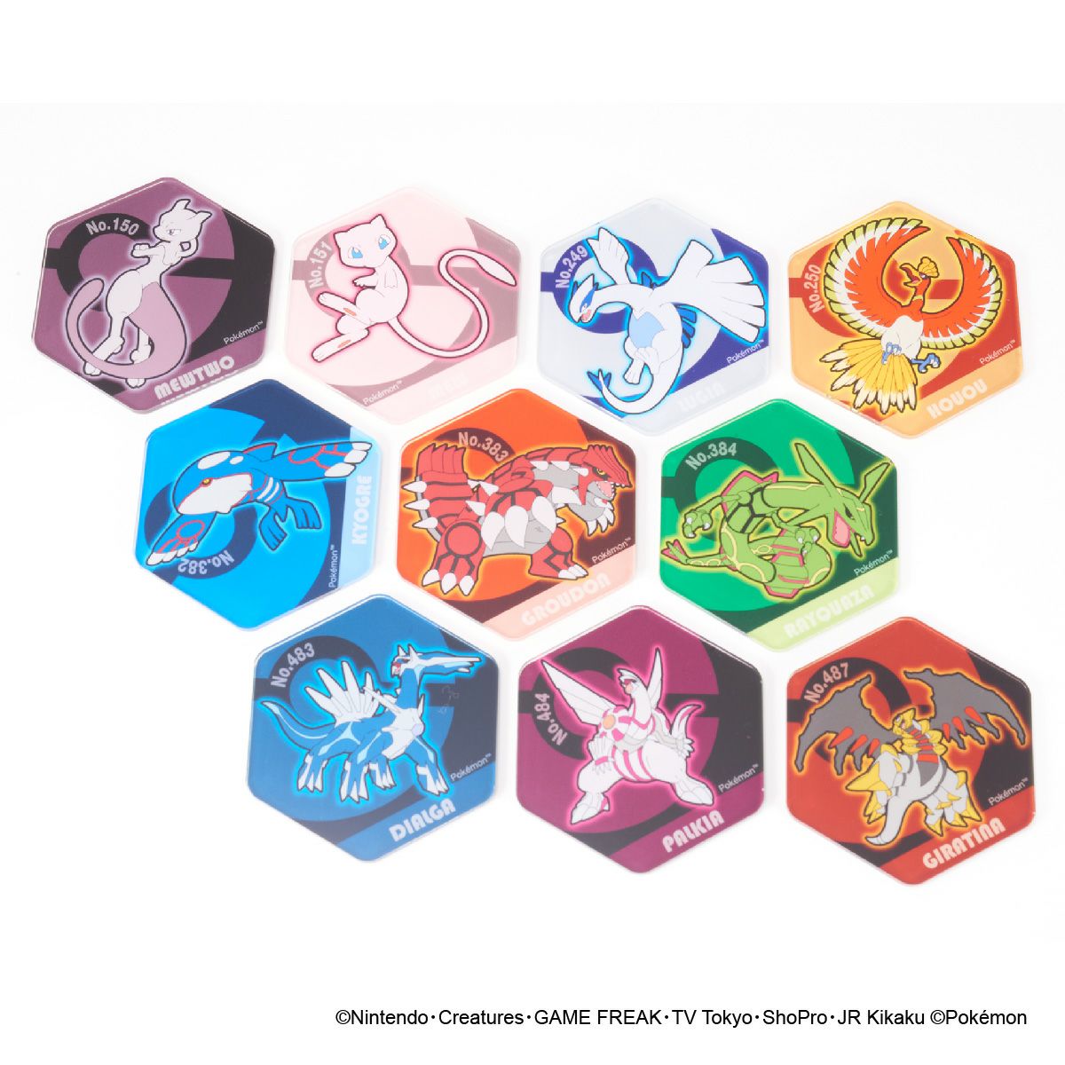 ポケットモンスター ハニカムアクリルマグネット BIG vol.4 イメージ