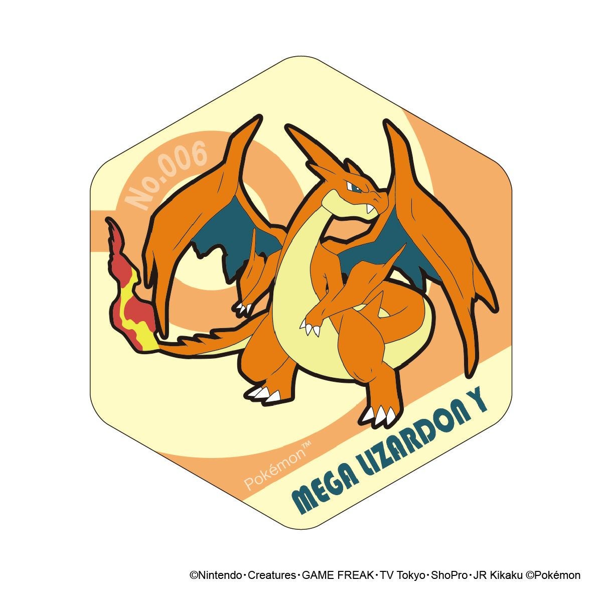  ポケットモンスター ハニカムアクリルマグネット BIG vol.5（メガリザードンY）