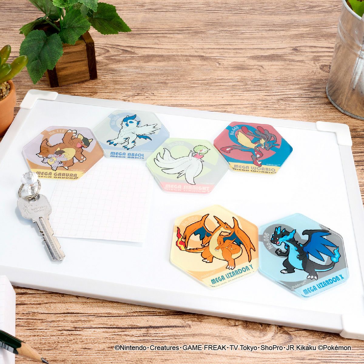  ポケットモンスター ハニカムアクリルマグネット BIG vol.5 イメージ