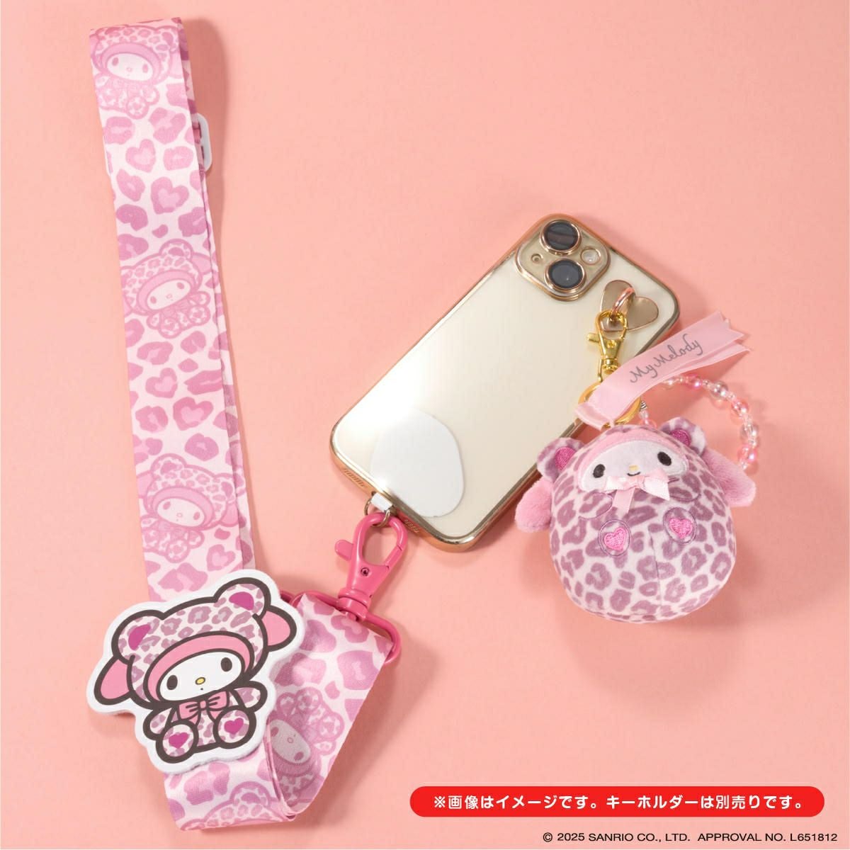 サンリオキャラクターズ ショルダーストラップ マイメロディ