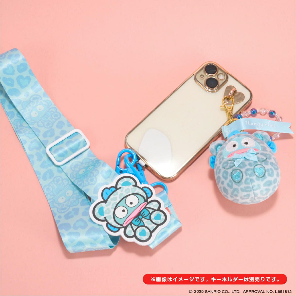 サンリオキャラクターズ ショルダーストラップ ハンギョドン