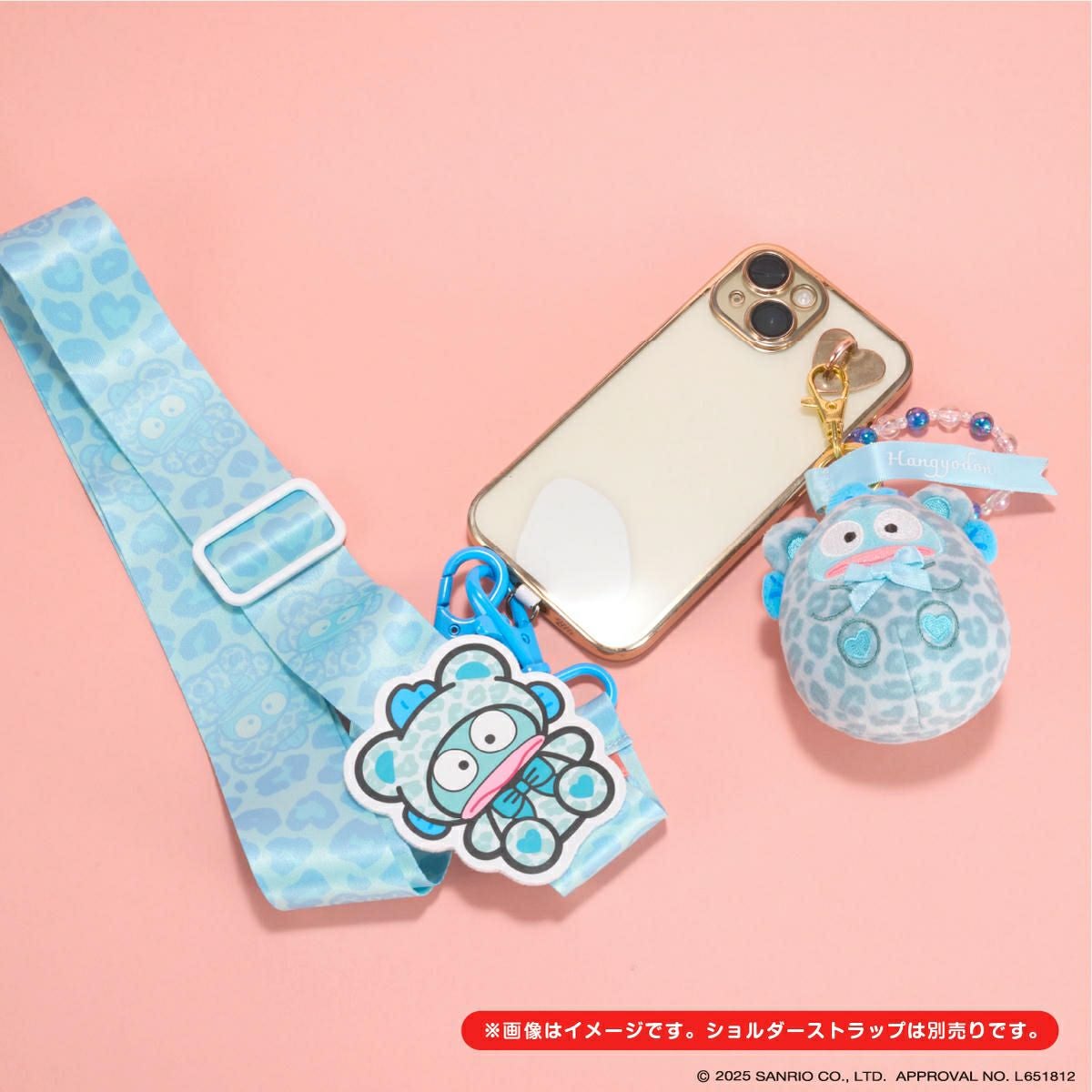 サンリオキャラクターズ ぬいコロン キーホルダー ハンギョドン