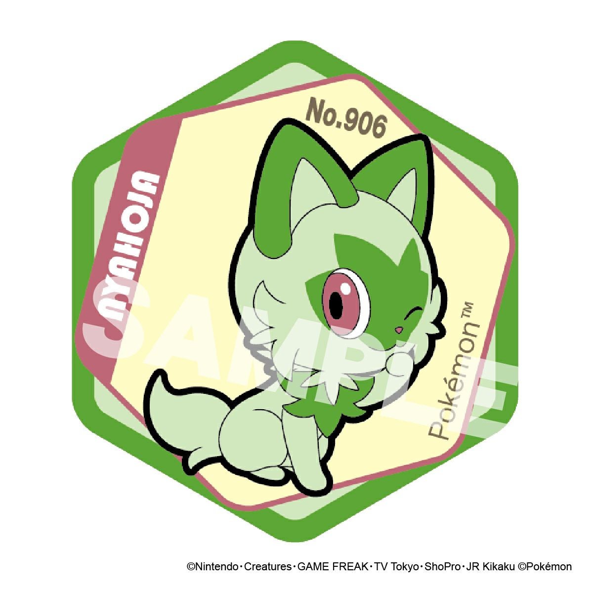 ポケットモンスター ハニカムアクリルマグネット vol.8 ニャオハ