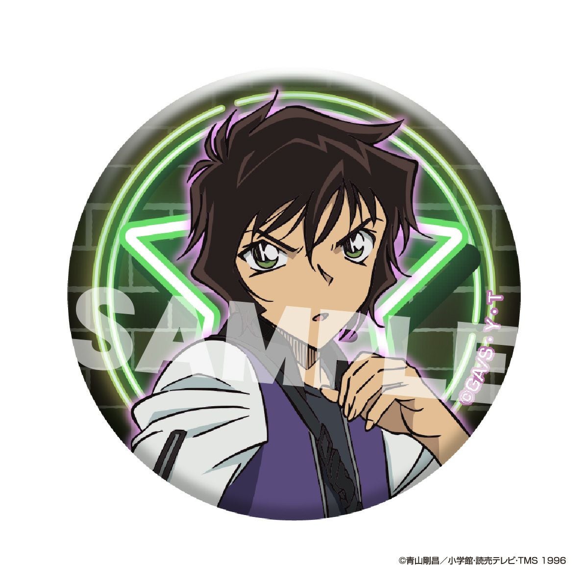 名探偵コナン グリッター缶バッジ vol.4（世良真純）