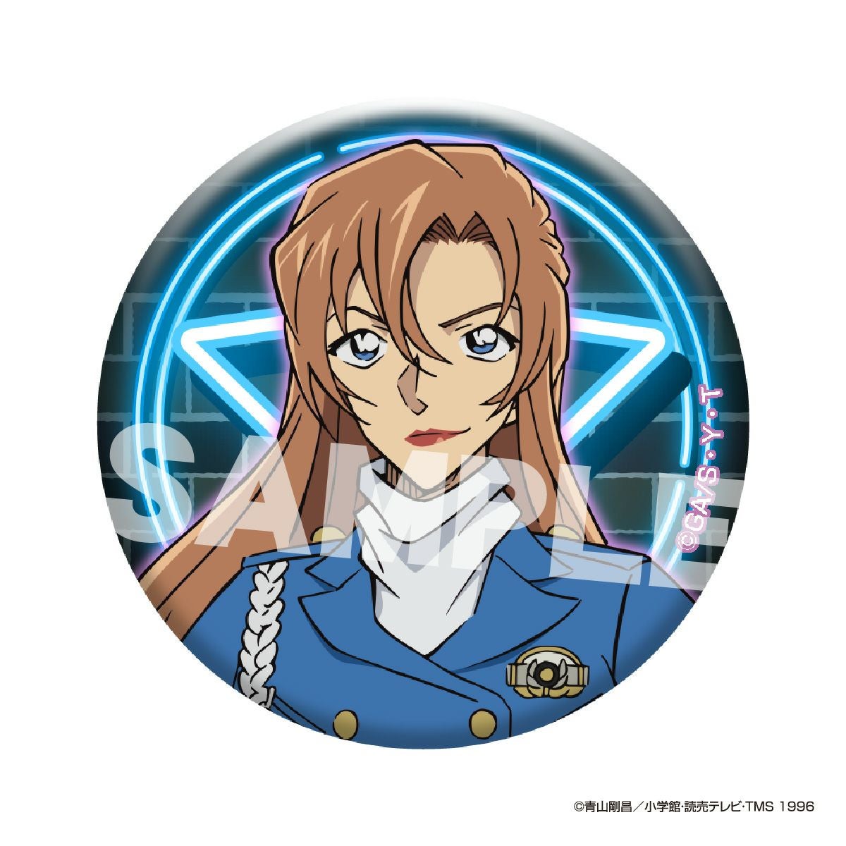 名探偵コナン グリッター缶バッジ vol.4（萩原千速）