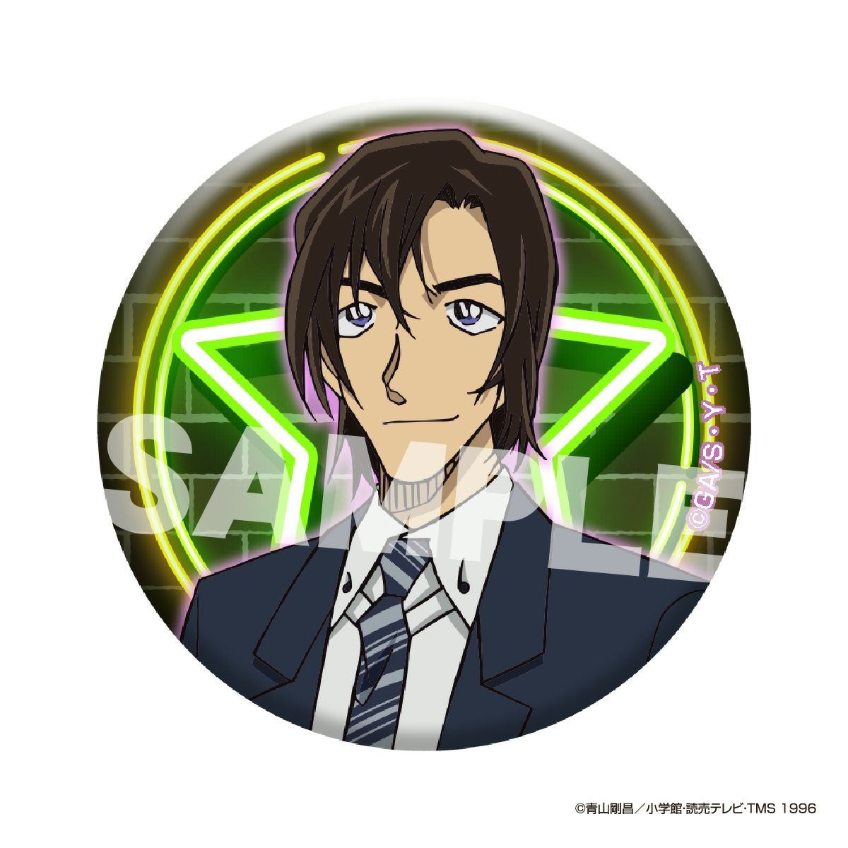 名探偵コナン グリッター缶バッジ vol.4（萩原研二）