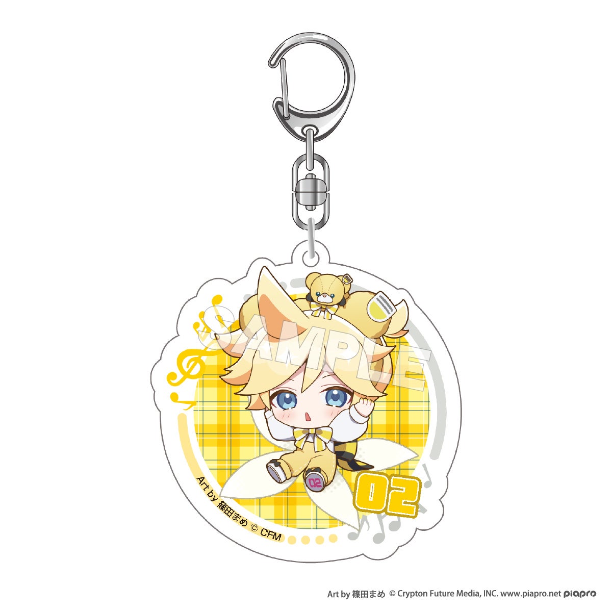  ピアプロキャラクターズ ぷちふれ アクリルキーホルダー