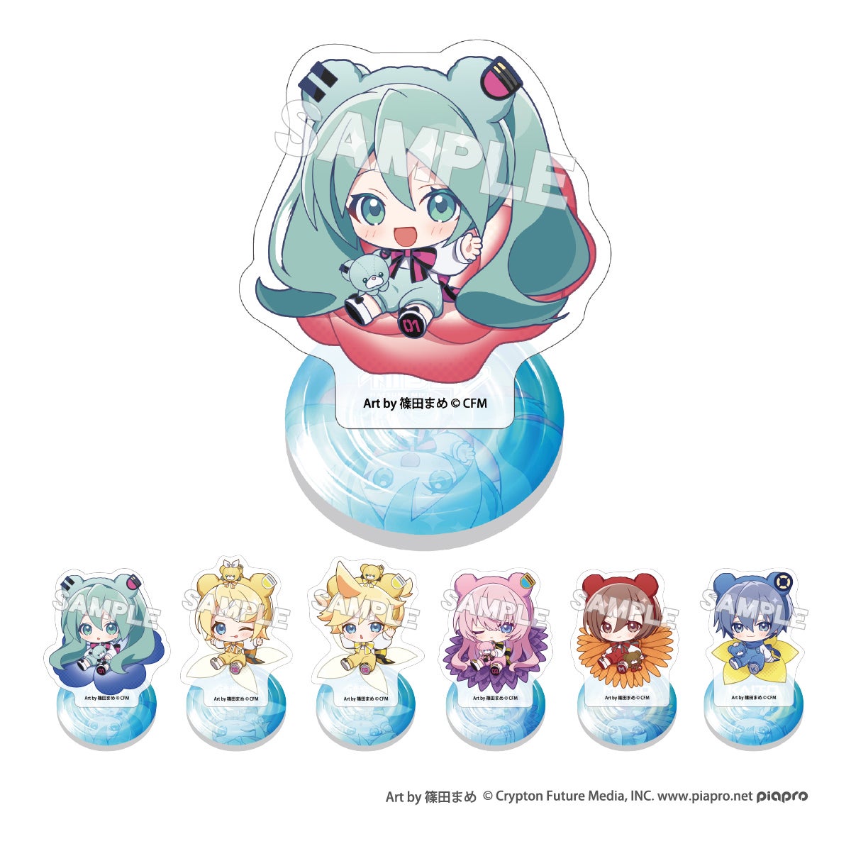 ピアプロキャラクターズ ぷちふれ アクリルスタンド