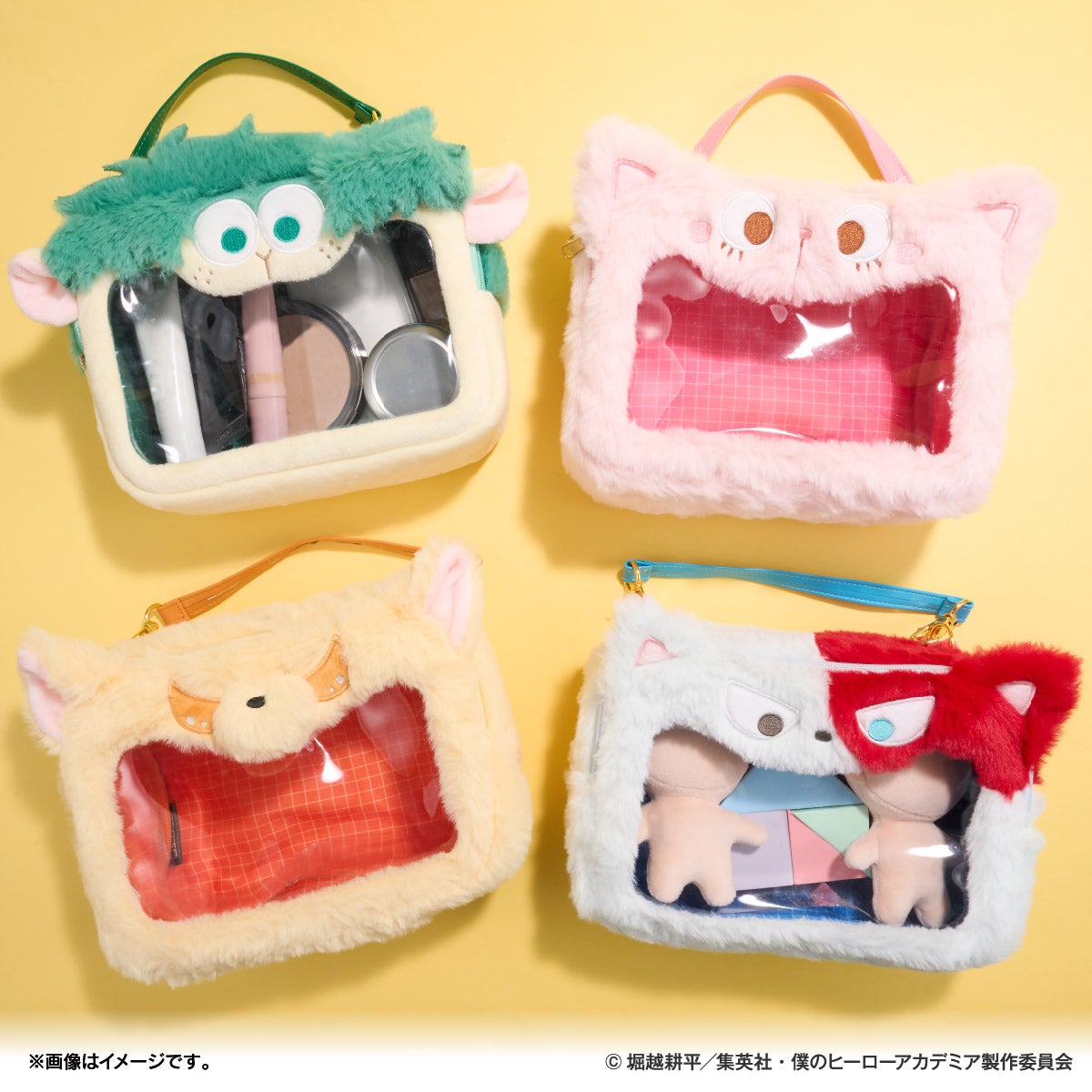 アニメ「僕のヒーローアカデミア」 ぬいぐるみポーチ