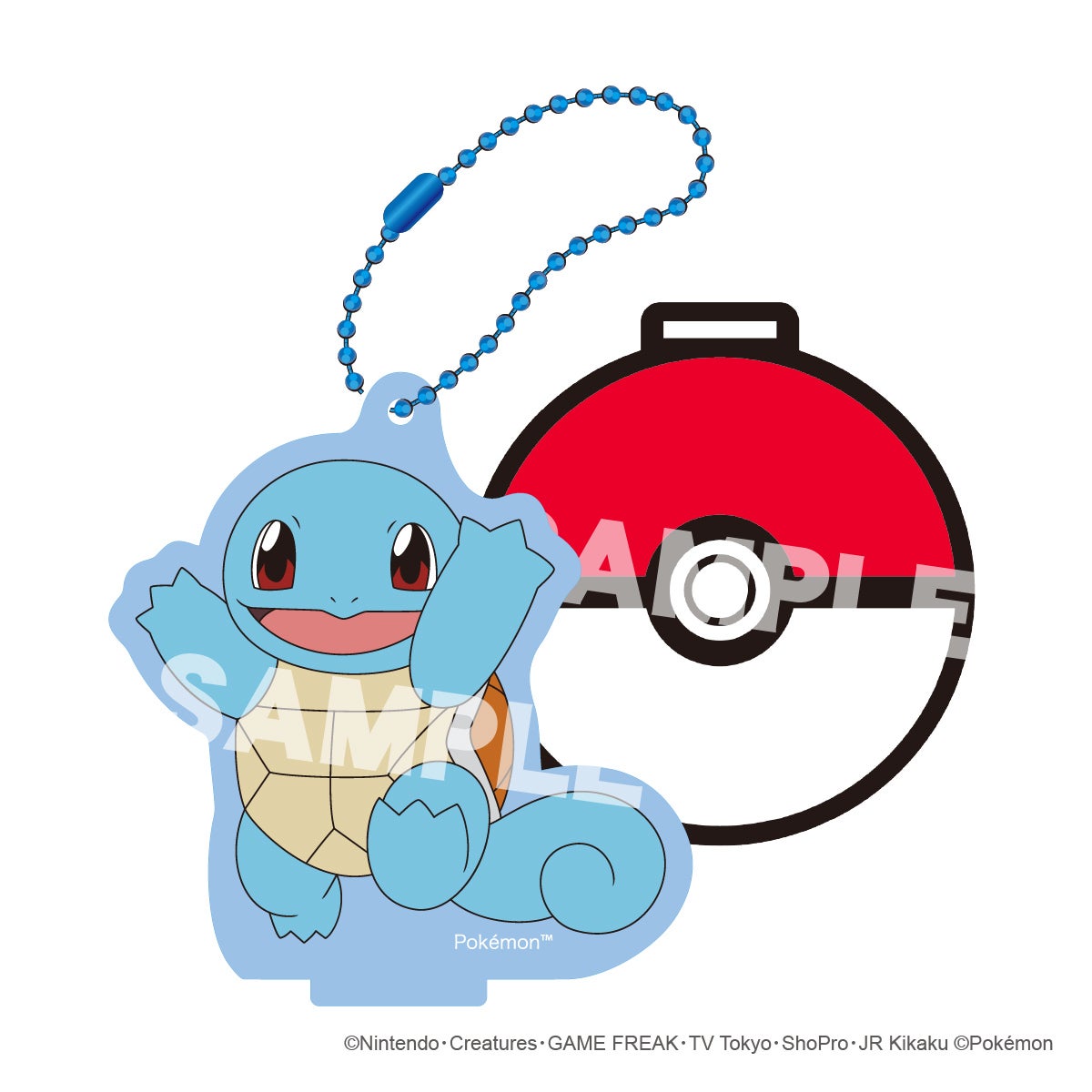 ポケットモンスター スタンドコースターキーチェーン（ヒトカゲ）