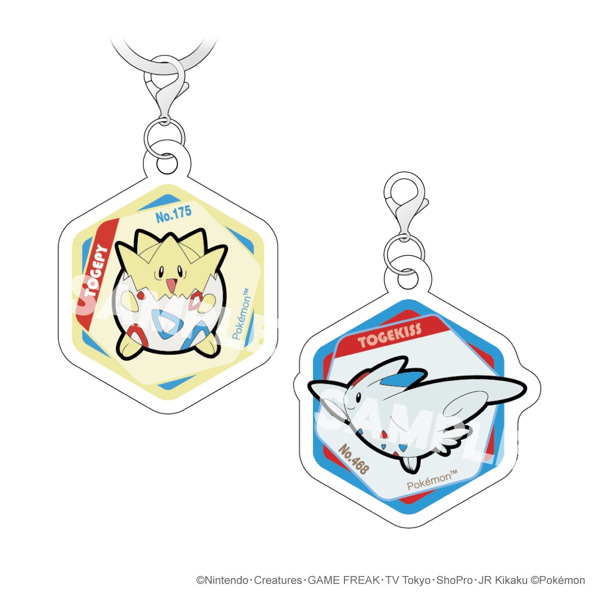 ポケットモンスター アクリルマーカーチャームセット vol.7（トゲピー＆トゲキッス）