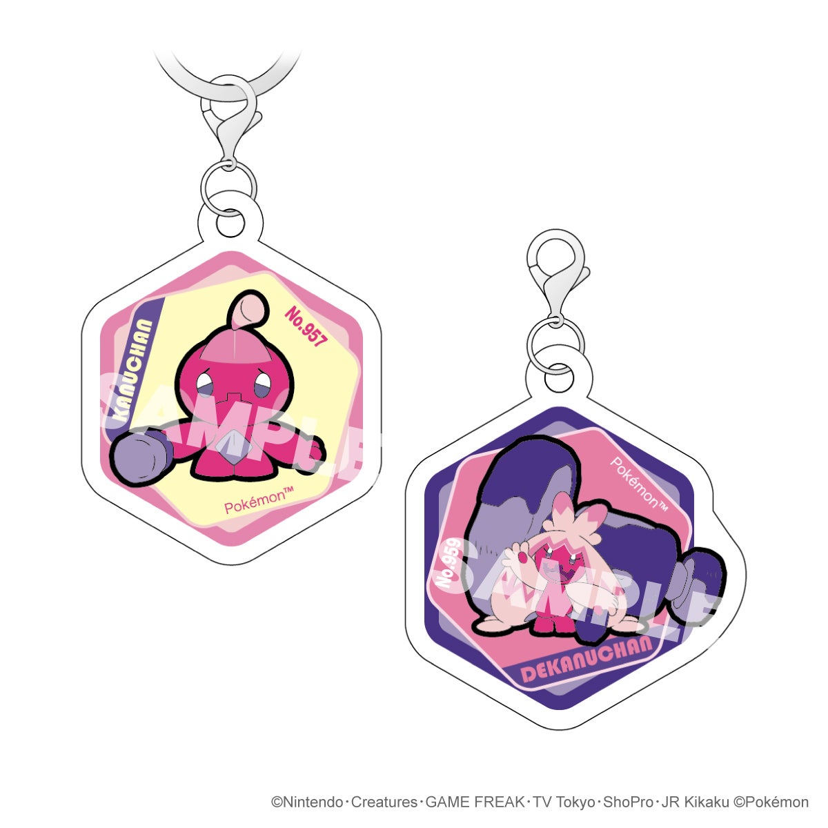 ポケットモンスター アクリルマーカーチャームセット vol.7（カヌチャン＆デカヌチャン）