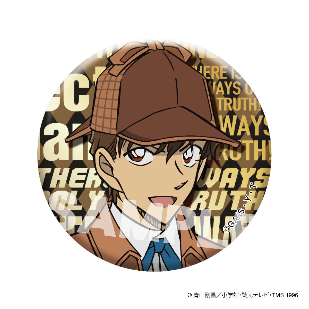 名探偵コナン メタリック缶バッジ vol.4（白馬探）