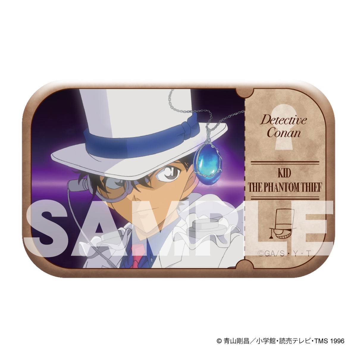 名探偵コナン メモリアルカット缶バッジvol.2（怪盗キッド）